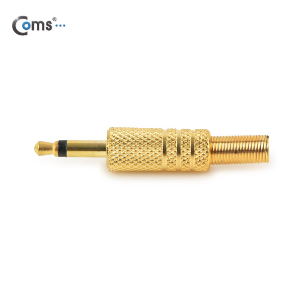 Coms 컨넥터-모노 3.5 수/메탈/골드