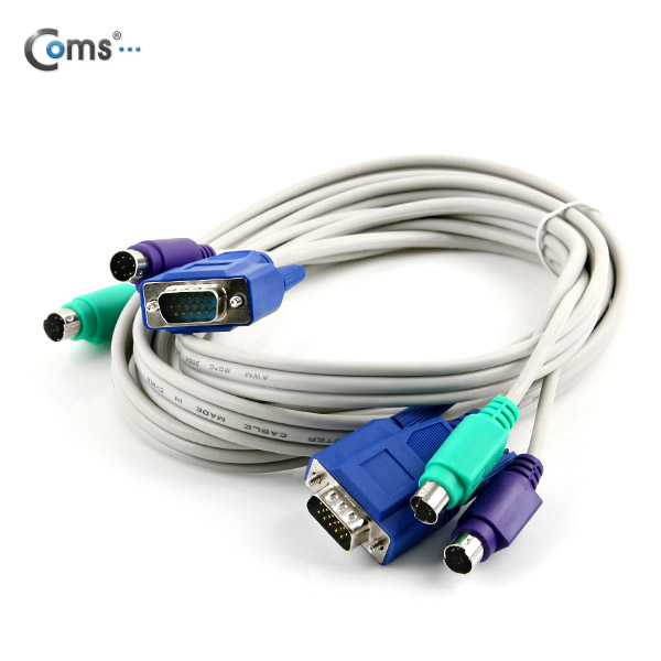 Coms KVM 케이블(M/M) 2M, 일반 저가형