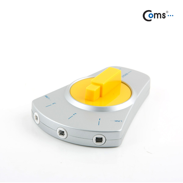 Coms 오디오광 Optical 선택기 3:1, Gray / Optical