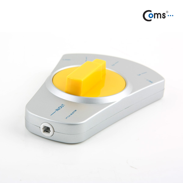 Coms 오디오광 Optical 선택기 3:1, Gray / Optical