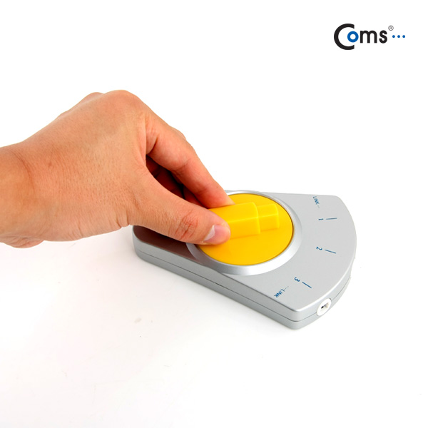 Coms 오디오광 Optical 선택기 3:1, Gray / Optical