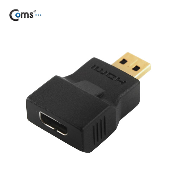 Coms HDMI 젠더(Micro HDMI M/F), 미니형, 연장 M/F