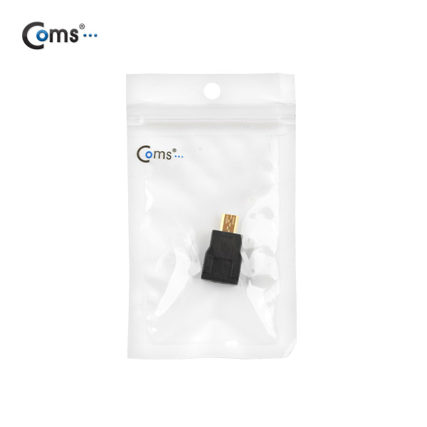 Coms HDMI 젠더(Micro HDMI M/F), 미니형, 연장 M/F