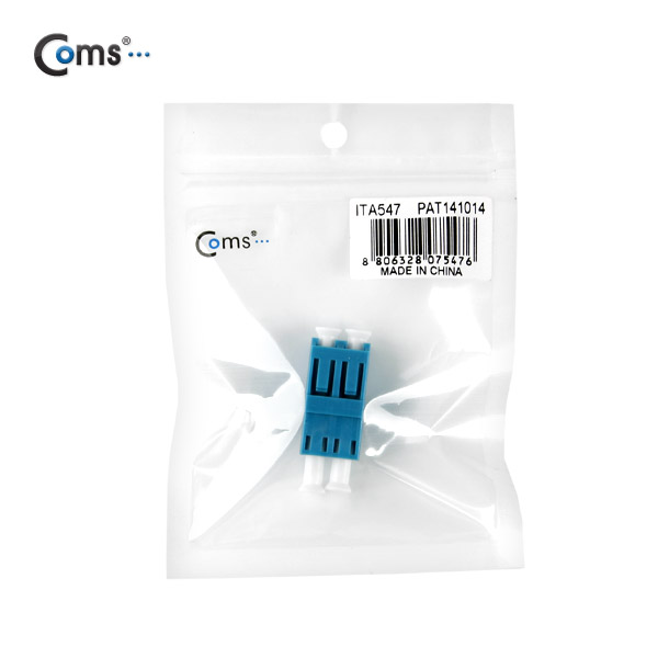 Coms 광패치코드 커플러, I형 LC F/F, Duplex, Blue
