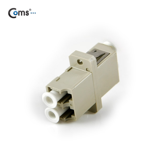 Coms 광패치코드 커플러, Flange타입, LC F/F, Duplex, Gray