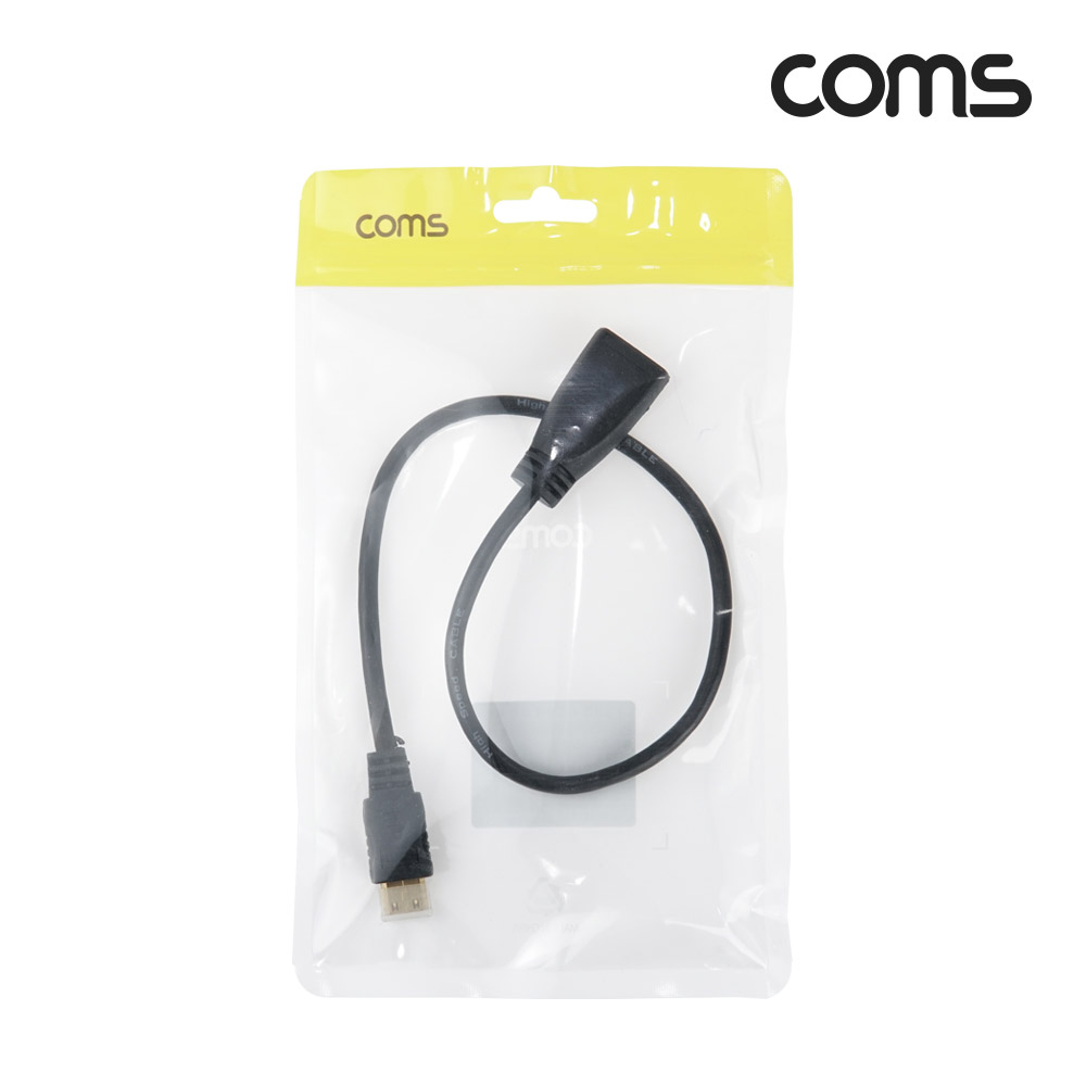 Coms HDMI/HDMI(Mini) 케이블 [HDMI F/ Mini HDMI M]