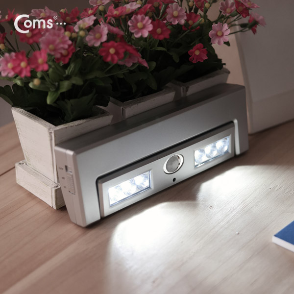 Coms 램프(센서등 감지형) 6LED / 180도 회전/각도조절
