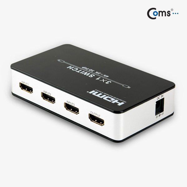 Coms HDMI 선택기(3:1), PIP 모드 지원(HDMI 1.4 지원, 4K*2K)