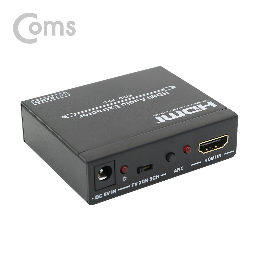 Coms HDMI to HDMI 오디오 컨버터(HDMI+Stereo+SPDIF)/HDMI 1.4 / 4K@30Hz