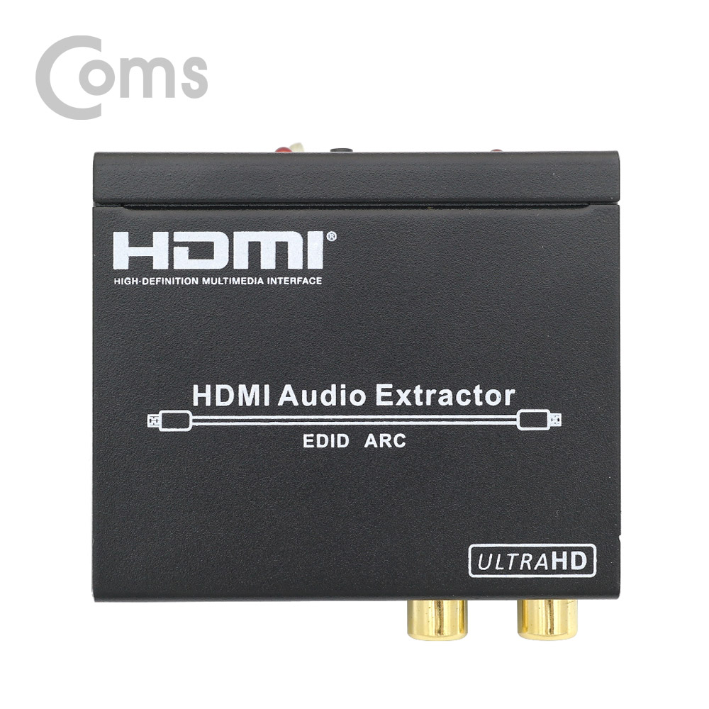 Coms HDMI to HDMI 오디오 컨버터(HDMI+Stereo+SPDIF)/HDMI 1.4 / 4K@30Hz