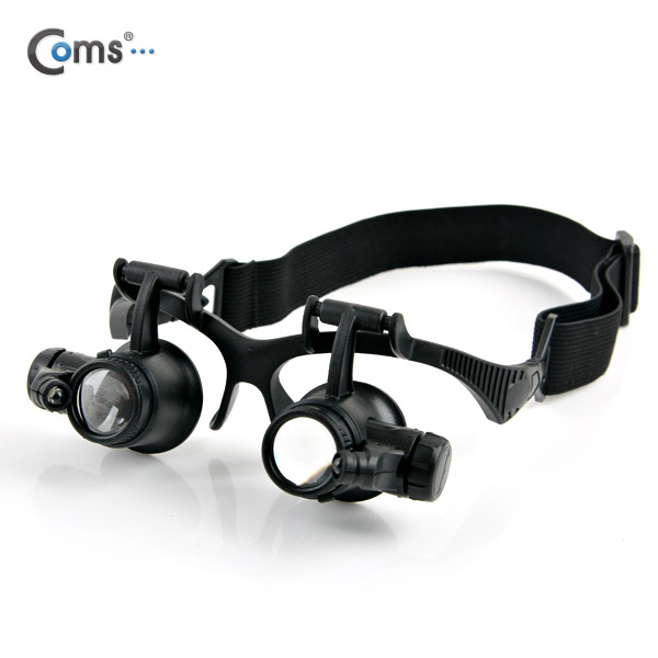 Coms 현미경(안경거치형),양눈형(10/15/20/25x),정밀작업용(시계/보석)