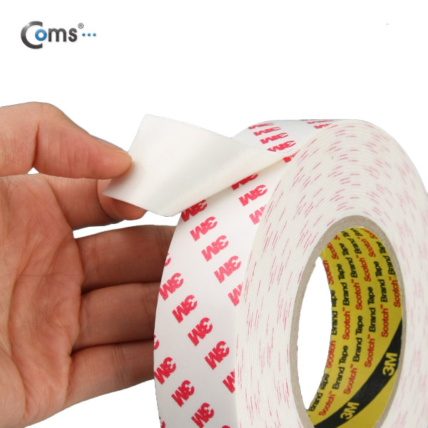 Coms 3M 양면테이프(폭 : 30mm, 길이 : 10m, 두께 : 1.2mm)