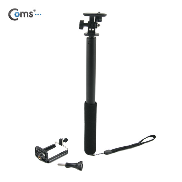 Coms 카메라 모노포드, 셀카봉 (돌아감방지)