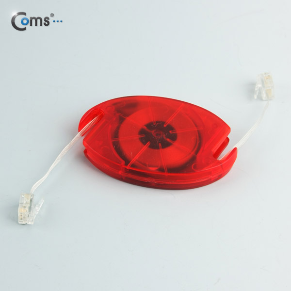 Coms 전화선 케이블(자동감김) 3M