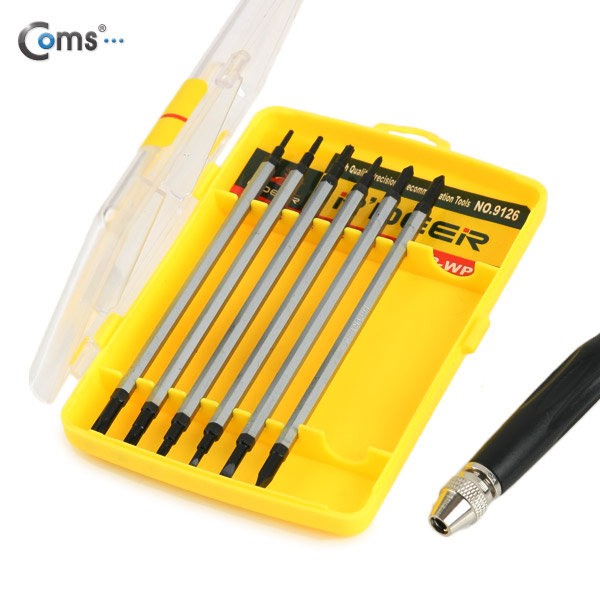 Coms 공구-드라이버세트 (7 in 1),양날