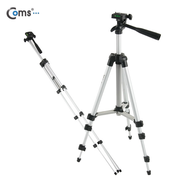 Coms 삼각대(폴더삽입식) 길이 35~100cm, 수평계
