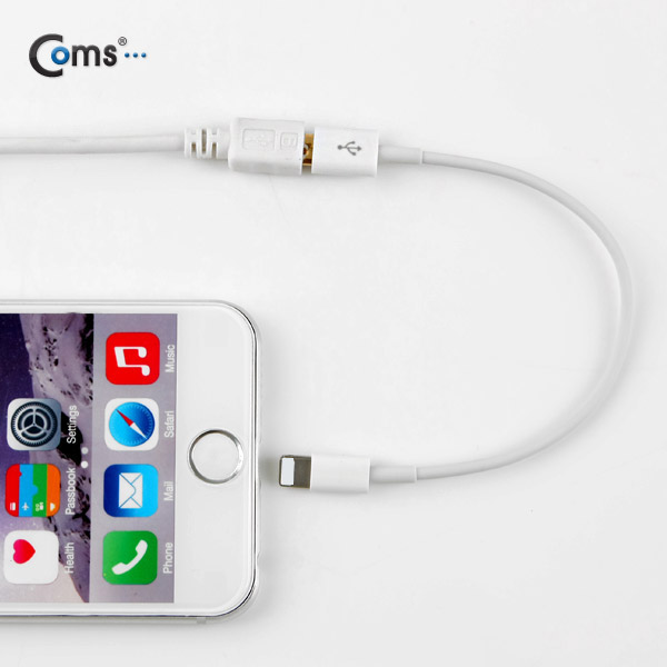 Coms IOS 8핀(8Pin) 케이블(변환 Micro 5Pin/8Pin)