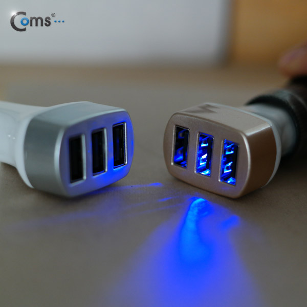 Coms USB 3P 전원(DC 시가잭/3.4A) Gold