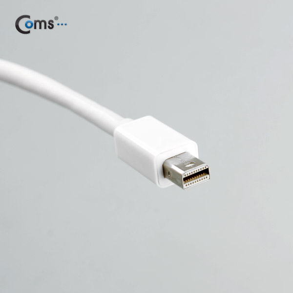 Coms 디스플레이 포트(Mini) 컨버터 VGA, White
