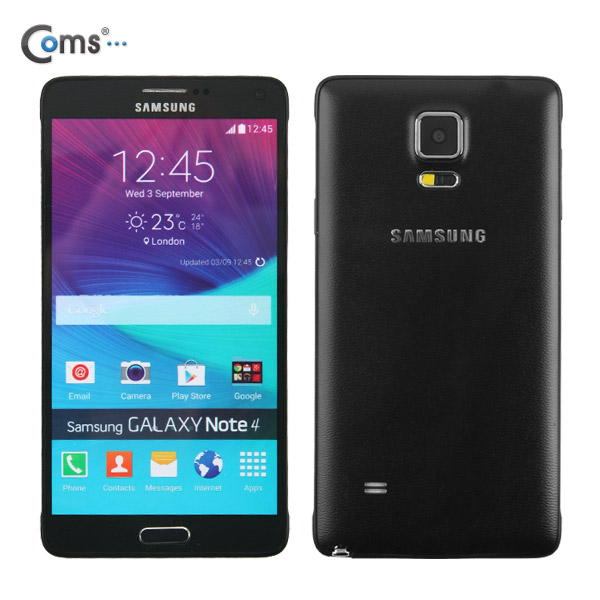 Coms 목각 폰(mock-up) 갤노트4/Black