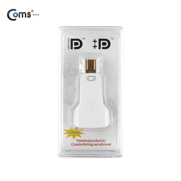 Coms 디스플레이 포트(Mini) 컨버터, VGA변환 Mini DP(M) to VGA (