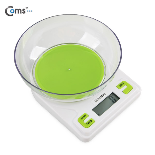 Coms 가정용 소형 저울(접시 포함), 1g~1kg
