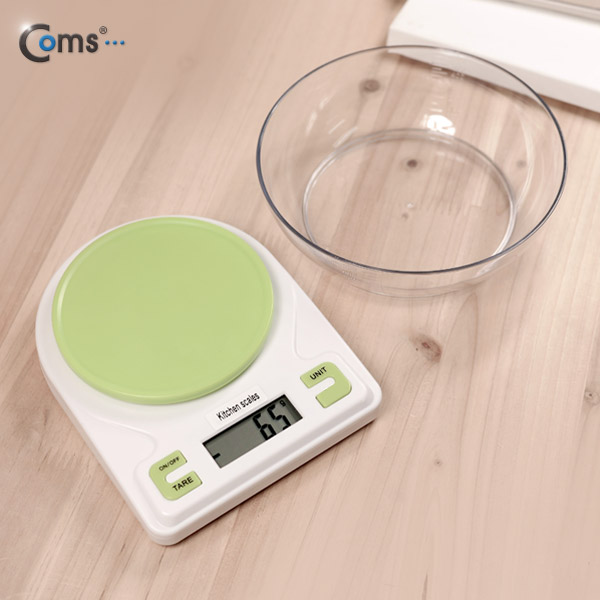 Coms 가정용 소형 저울(접시 포함), 1g~1kg