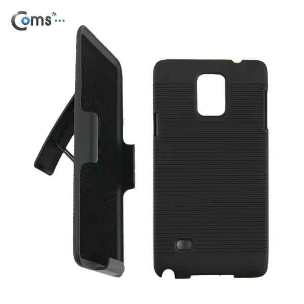 Coms 스마트폰 케이스(집게 거치형/보호케이스), Note4용