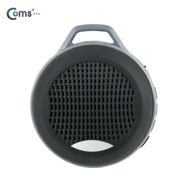 Coms 블루투스 3.0 스피커(FM라디오/바이브레이션 우퍼/블루투스리시버), Black