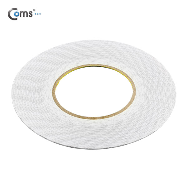 Coms 3M 양면테이프 (총 길이 50m, 폭 1mm, 두께 0.1mm)
