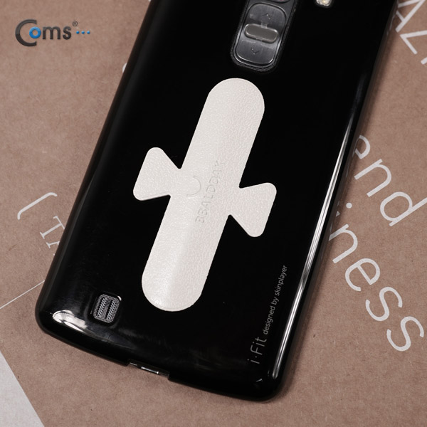 Coms BBALDDAK(빨딱) 원터치 국산 스마트폰 거치대 / 화이트