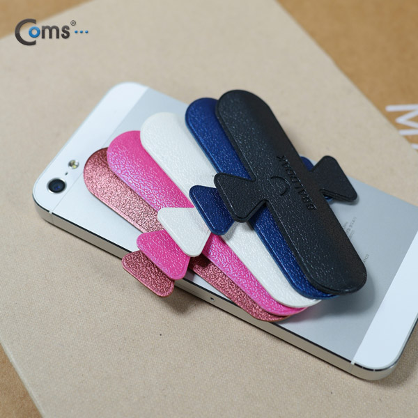 Coms BBALDDAK(빨딱) 원터치 국산 스마트폰 거치대 / 블랙