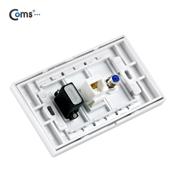 Coms HDMI 월 플레이트 (HDMI/RF/UTP)