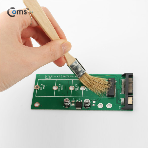 Coms 브러쉬(기판 청소용 솔), 거친솔