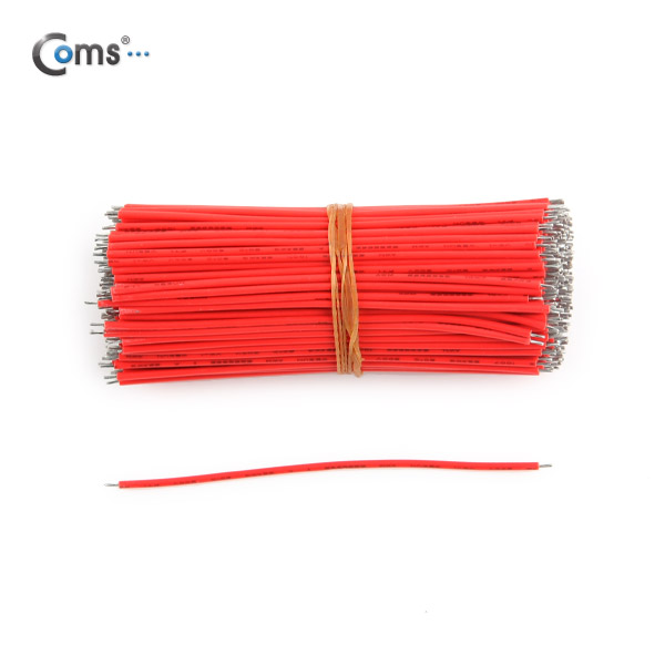 Coms 점퍼 / 점퍼선 케이블, 묶음(500ea)/Red, 8.5cm