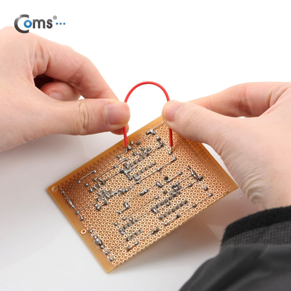 Coms 점퍼 / 점퍼선 케이블, 묶음(500ea)/Red, 8.5cm