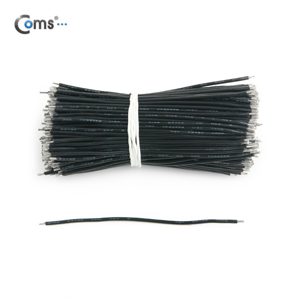 Coms 점퍼 / 점퍼선 케이블, 묶음(500ea)/Black, 8.5cm
