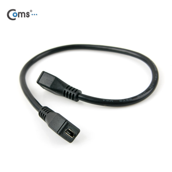 Coms Micro USB 케이블 B(F)/B(F) 25cm