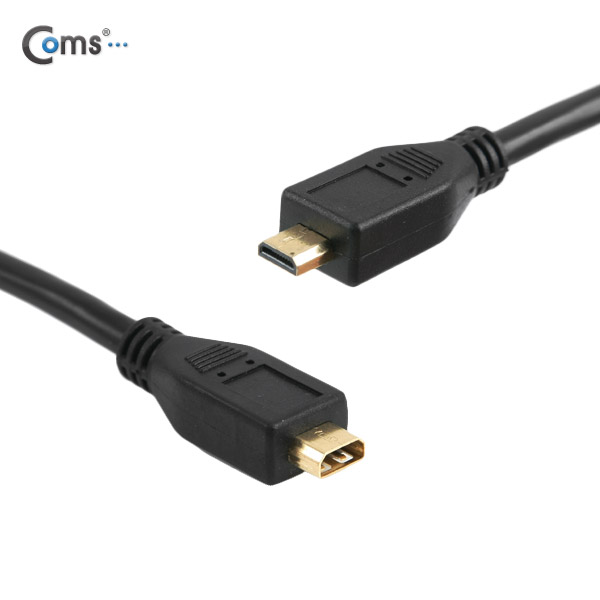 Coms HDMI 연장 젠더(Micro HDMI M/Micro HDMI F) 30cm