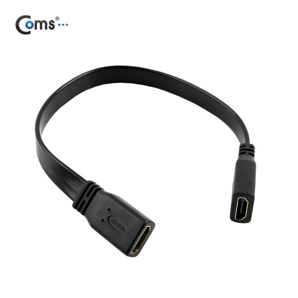 Coms HDMI 젠더(연결 F/F) FLAT 케이블 타입 30cm
