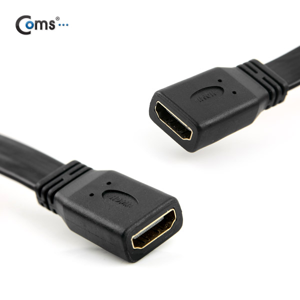 Coms HDMI 젠더(연결 F/F) FLAT 케이블 타입 30cm