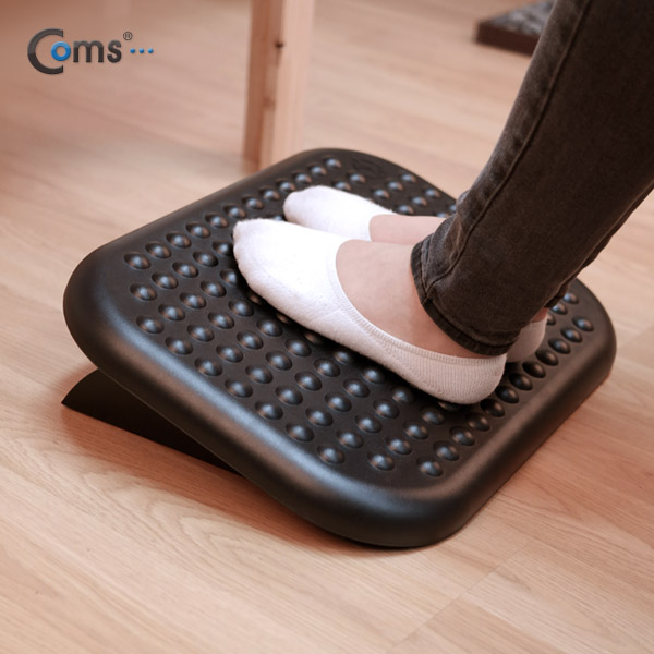 Coms 발 받침대, FOOT REST, 각도조절, 엠보싱