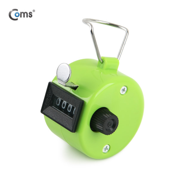 Coms 카운터기(수동 계수기) Hand Tally Counter, Green