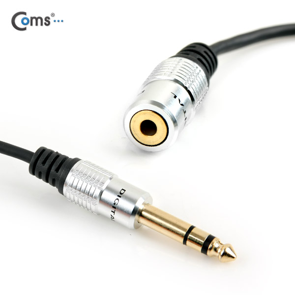 Coms 스테레오 젠더(6.5 M/3.5 F) 케이블타입 30cm