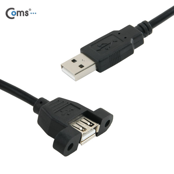 Coms USB 포트, 100cm/MF형/판넬형/브라켓 연결용, Black