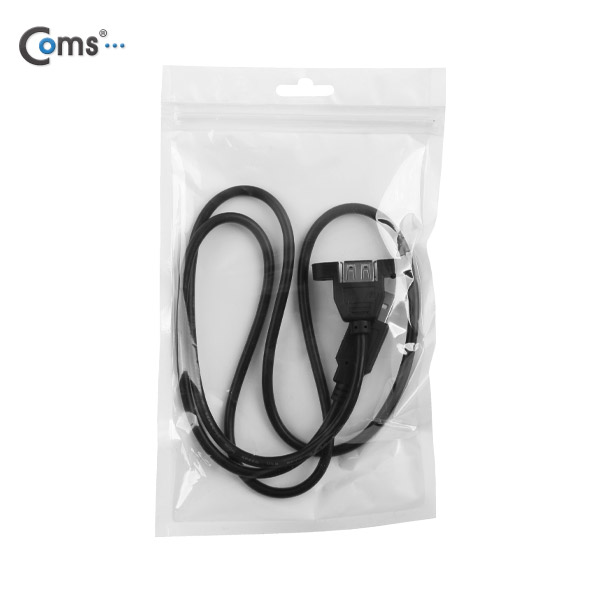 Coms USB 포트, 100cm/MF형/판넬형/브라켓 연결용, Black