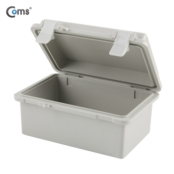 Coms 클립잠금 케이스-플라스틱 몰딩/중 13.5 x 8.5 x 5cm