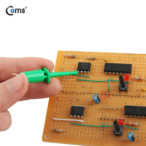 Coms 측정침(4.6mm) Set, Color 4종 Blue/Yellew/Green/Pu