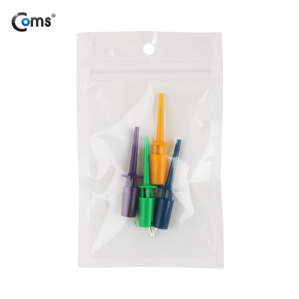 Coms 측정침(4.6mm) Set, Color 4종 Blue/Yellew/Green/Pu