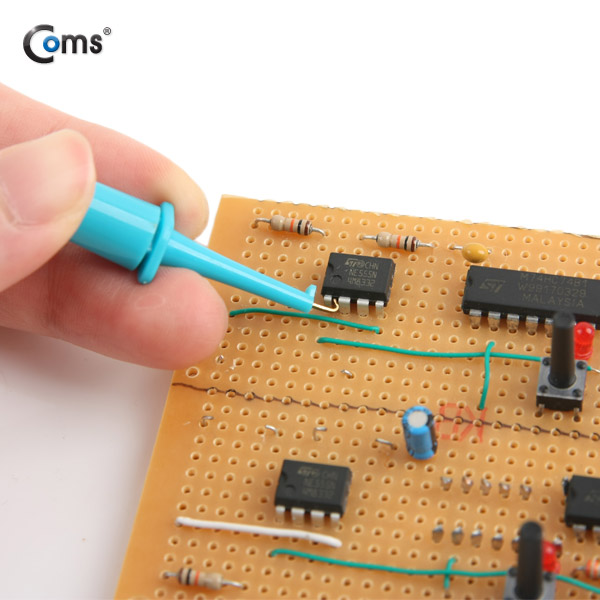 Coms 측정침(4.2mm) Set, Black 1ea/Red 1ea/Blue 1ea